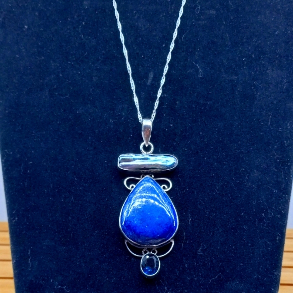Lazuli Lapis Necklace